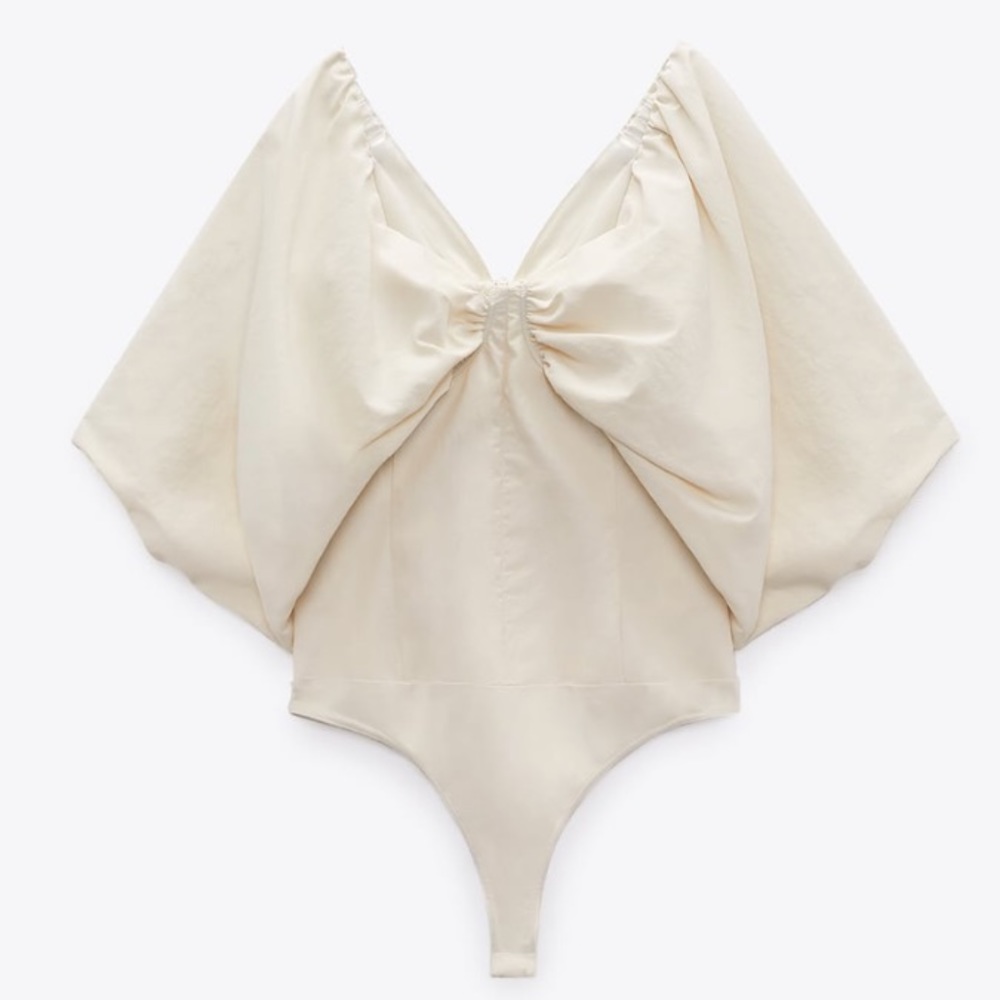 NWT Zara Multiposition Balloon bodysuit